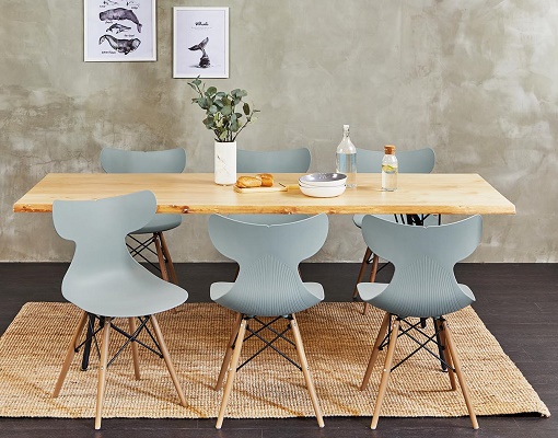 Silla clásica Whale para comedor Silla Whale clásica