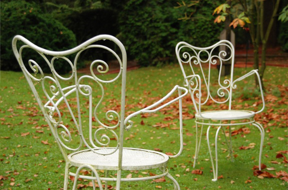 Iron chair