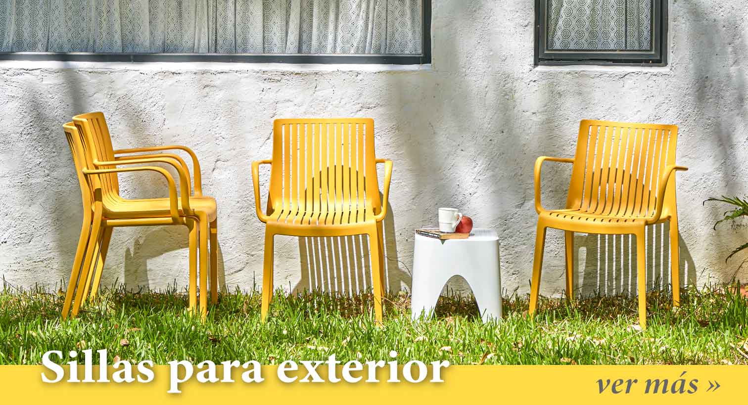 Sillas de Comedor para-exterior