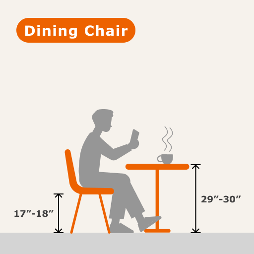 dining chair height dining chair height