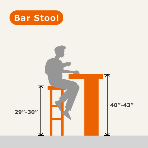 bar stool height