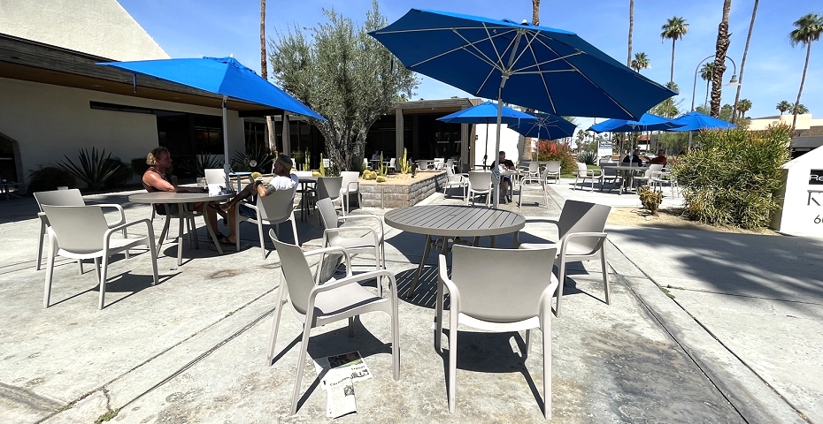 Alissa Stackable Patio Dining Arm Chair