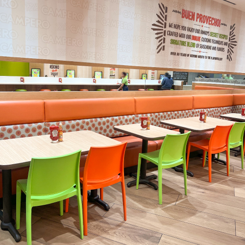 Pollo_Campero_pic3s Pollo Campero Penn Station, USA - Lagoon Design Furniture