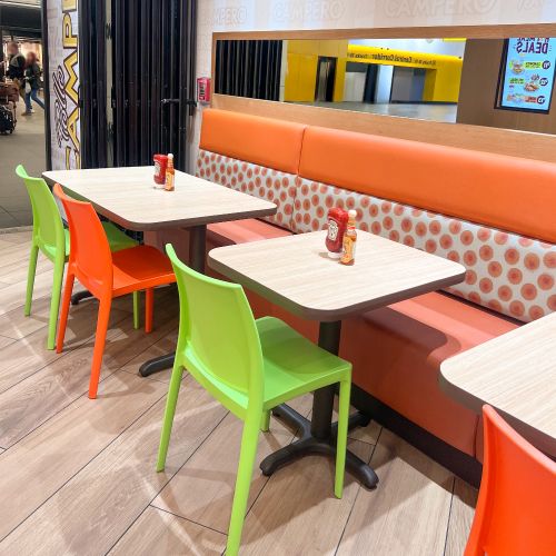 Pollo_Campero_pic6s Pollo Campero Penn Station, USA - Lagoon Design Furniture