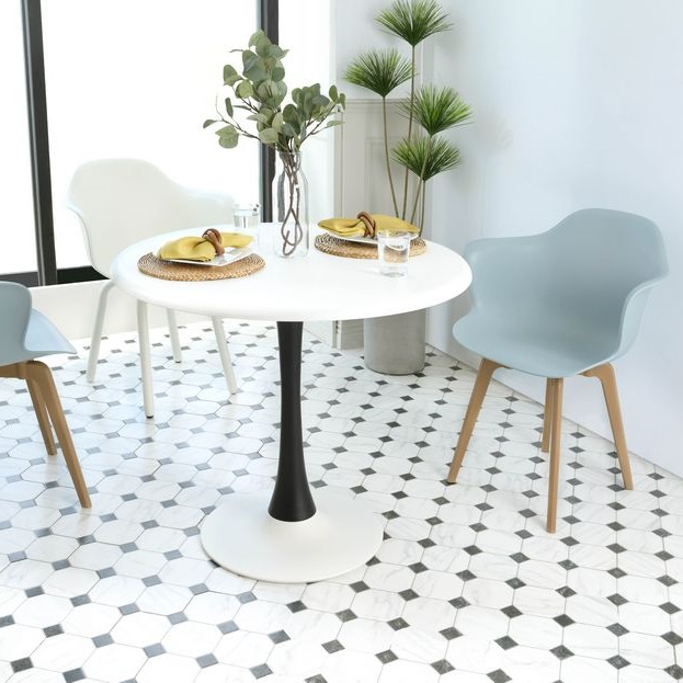 Dining set for backyard party