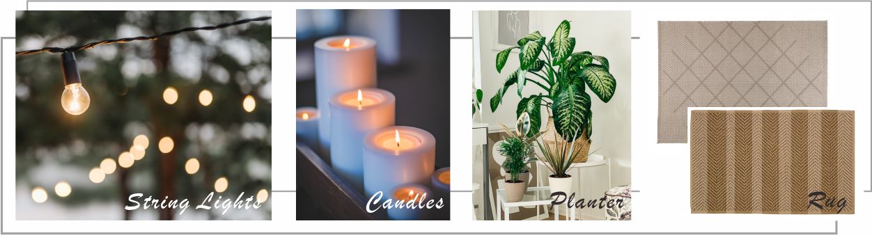 Put plants and lights to create relax vibe Photo by Xinyi Zhang on Unsplash