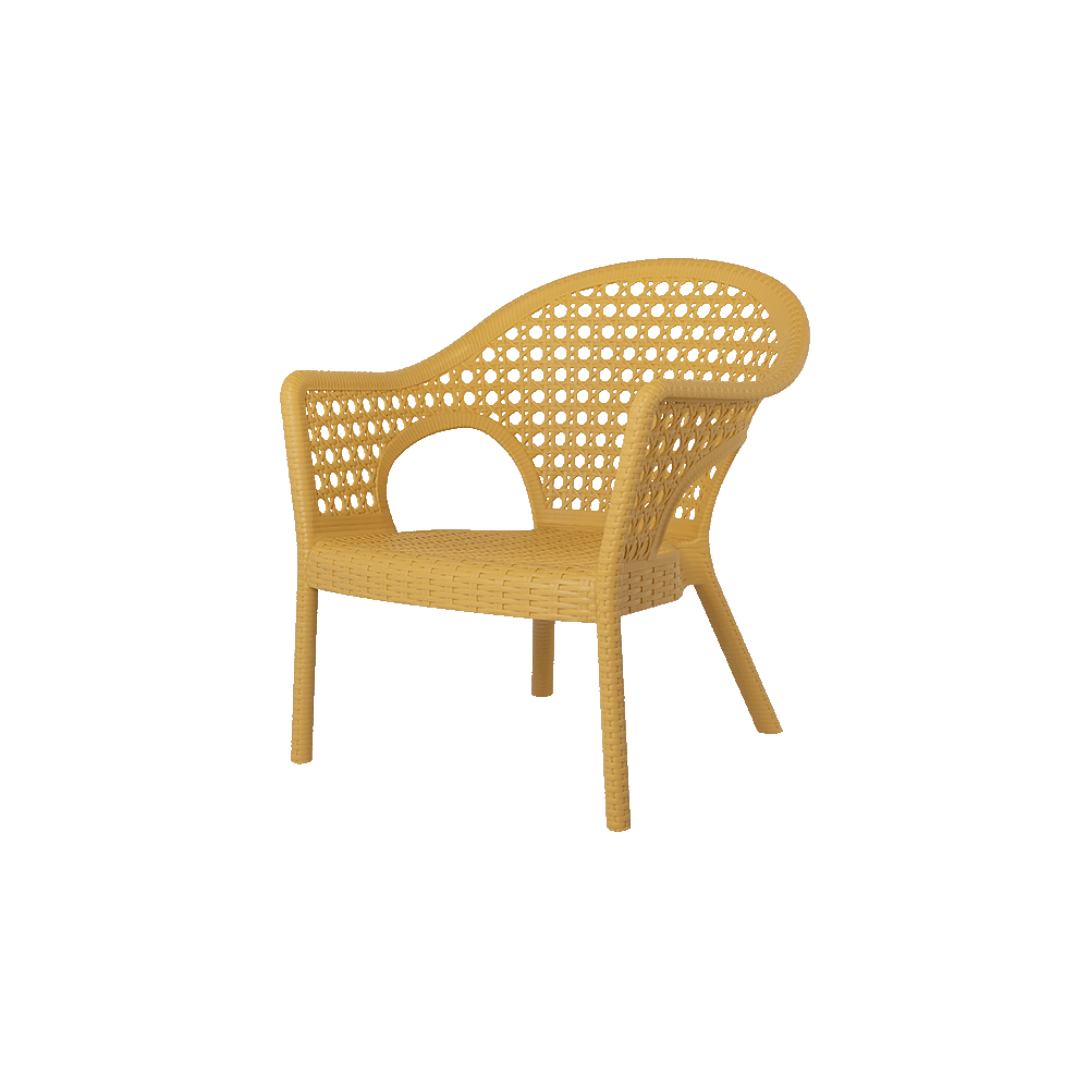 Iris Classic Club Arm Chair - plastic outdoor dining chairs