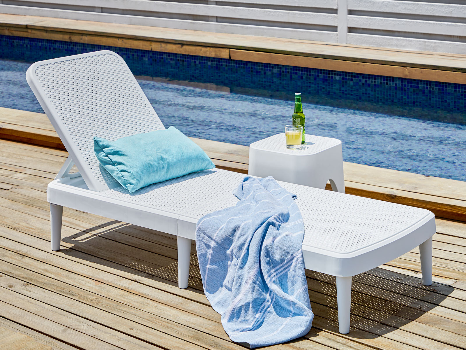 7030-PT2 Tahiti Outdoor Chaise Lounge - Lagoon Design Furniture