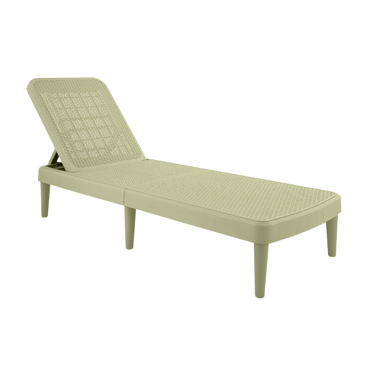 Tahiti Outdoor Chaise Lounge Wasabi Green