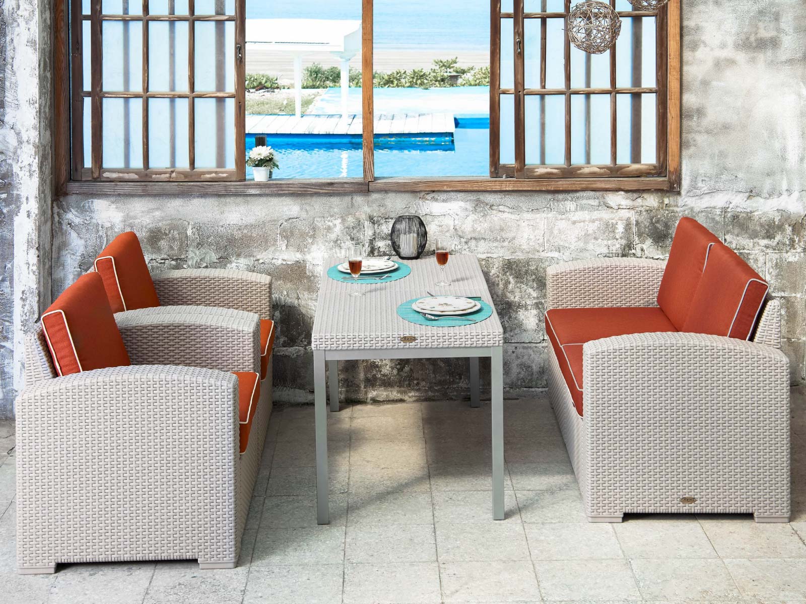 7032DT-PT1 DUO RUSS 7032-DT  - Lagoon muebles de dise&ntilde;o