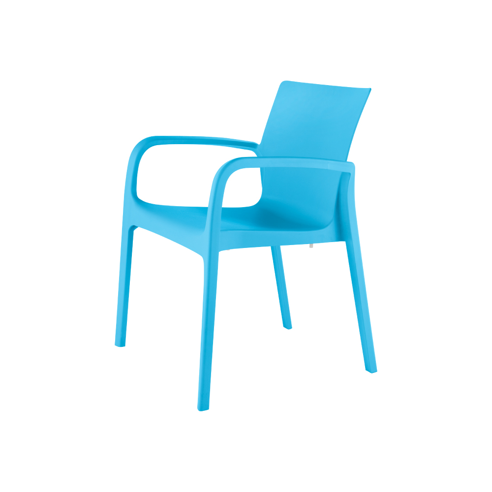 Alissa Stackable Dining Arm Chair