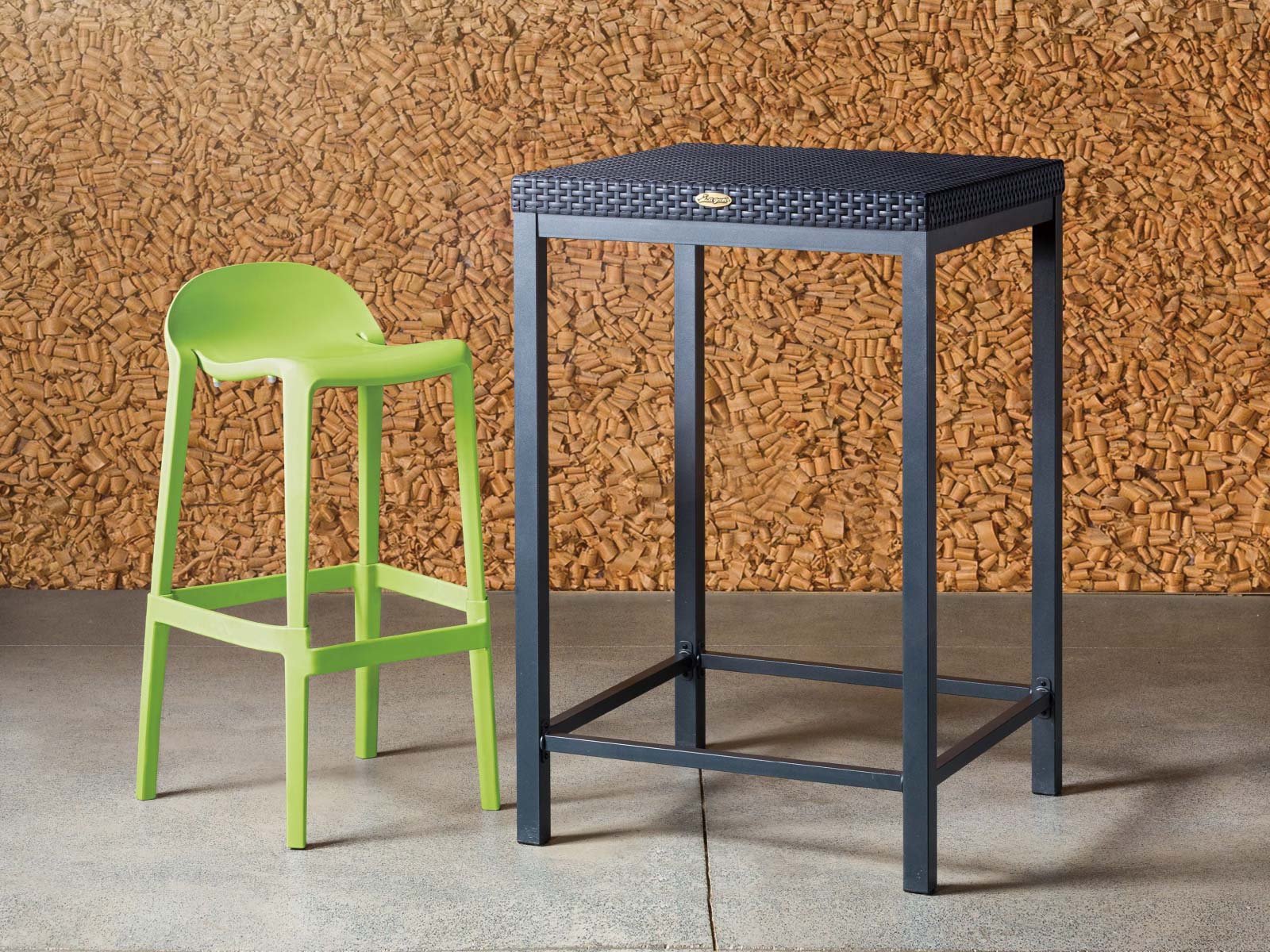 7057B-PT1 Joyous Resin Bar Stool - Lagoon Design Furniture