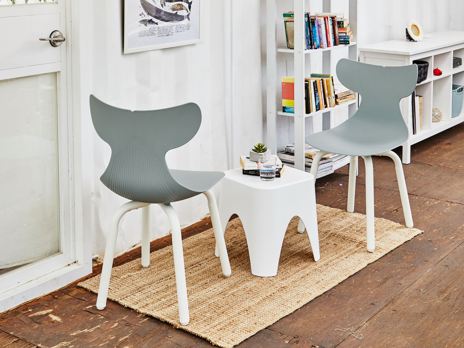 7065F-PT1 7065F WHALE Modern - Lagoon muebles de dise&ntilde;o