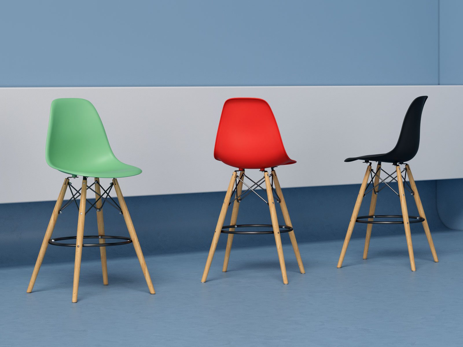 7068G-PT2 Heron Resin Bar Stool - Lagoon Design Furniture