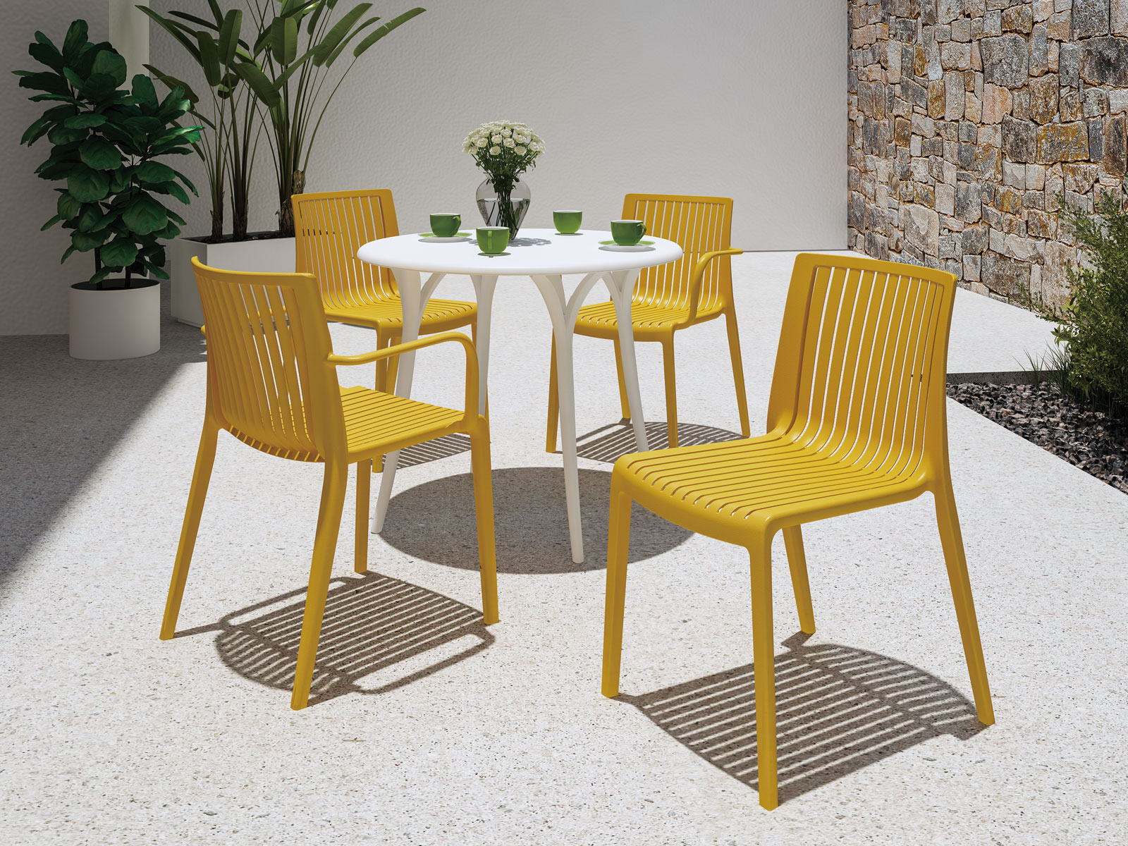 7203B-PT1 Milos Dining Chair - Lagoon Design Furniture