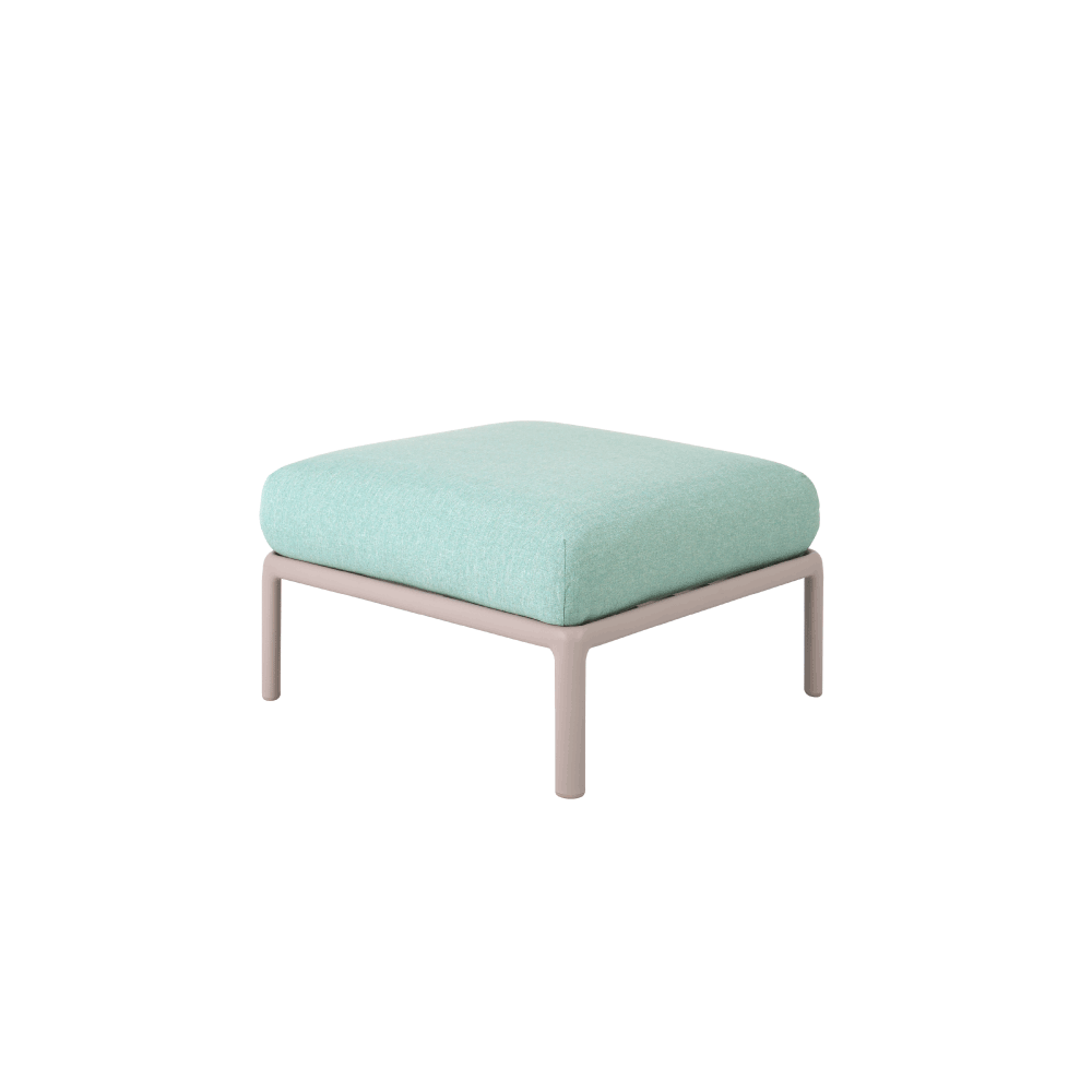 Laurel Ottoman-mordern outdoor sectional furniture - Lagoon